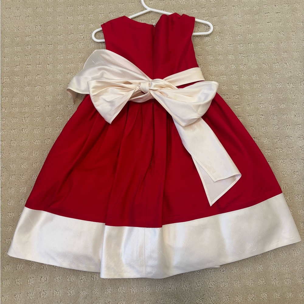 Neiman Marcus Scarlet and Ivory Kids Formal Dress